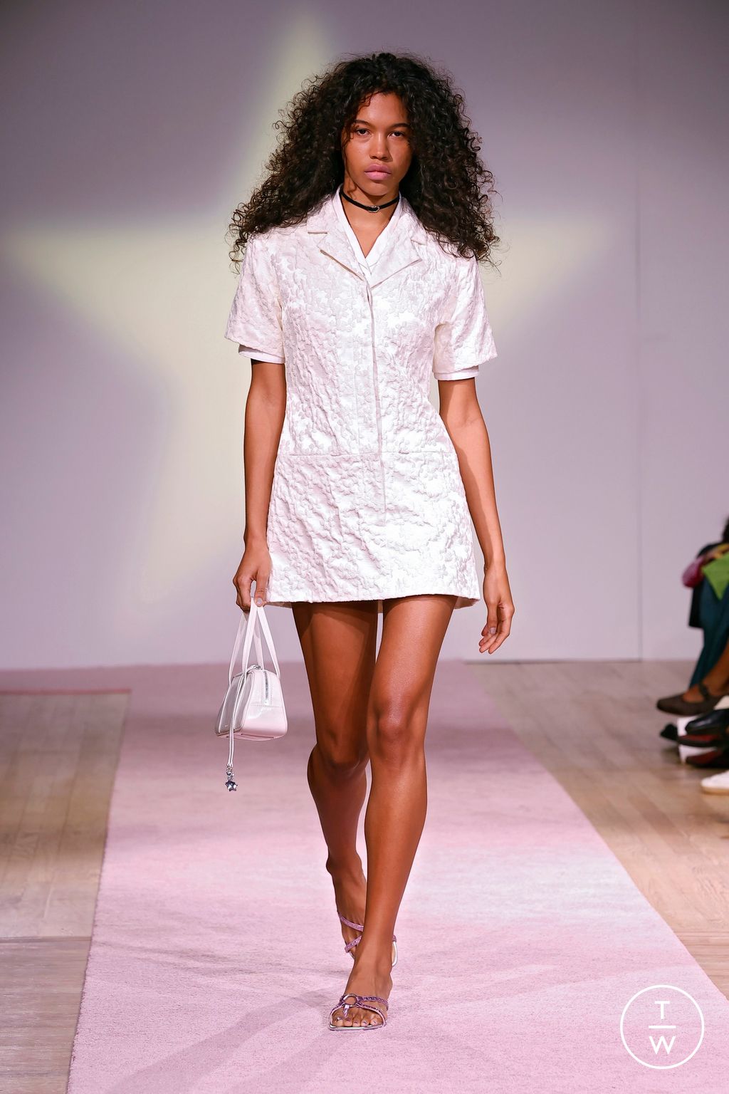 Fashion Week New York Spring/Summer 2025 look 2 from the Sandy Liang collection womenswear