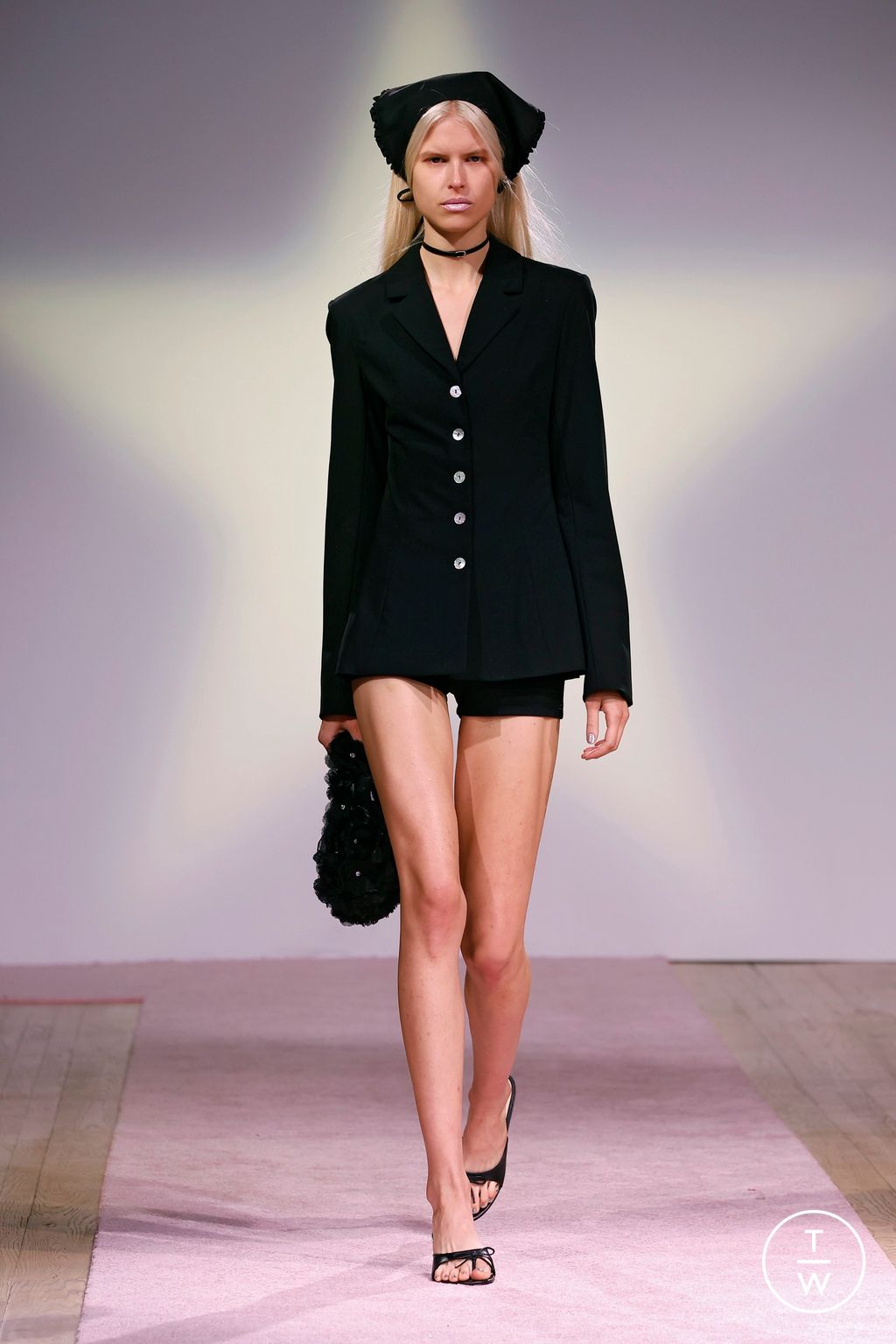 Fashion Week New York Spring/Summer 2025 look 20 from the Sandy Liang collection womenswear