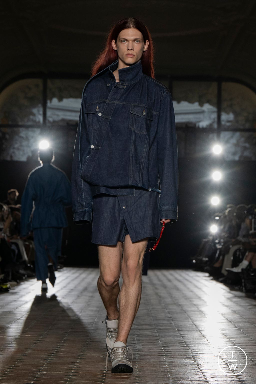 Fashion Week Paris Spring-Summer 2025 look 14 from the Sankuanz collection menswear