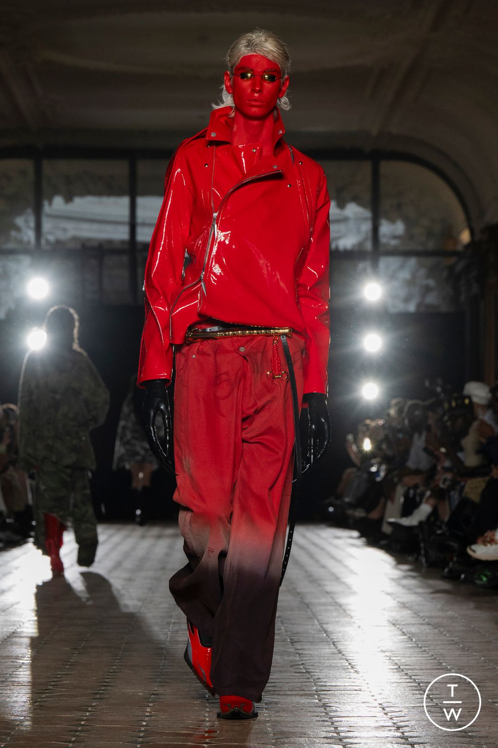 Fashion Week Paris Spring-Summer 2025 look 20 from the Sankuanz collection menswear
