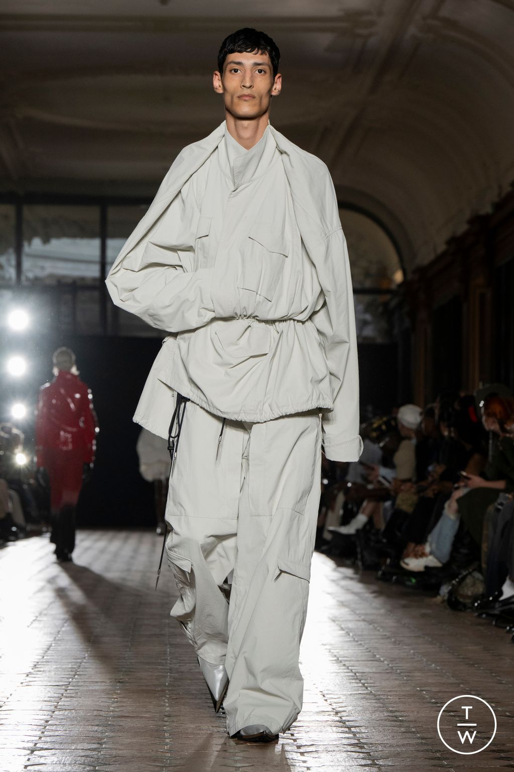 Fashion Week Paris Spring-Summer 2025 look 21 from the Sankuanz collection menswear
