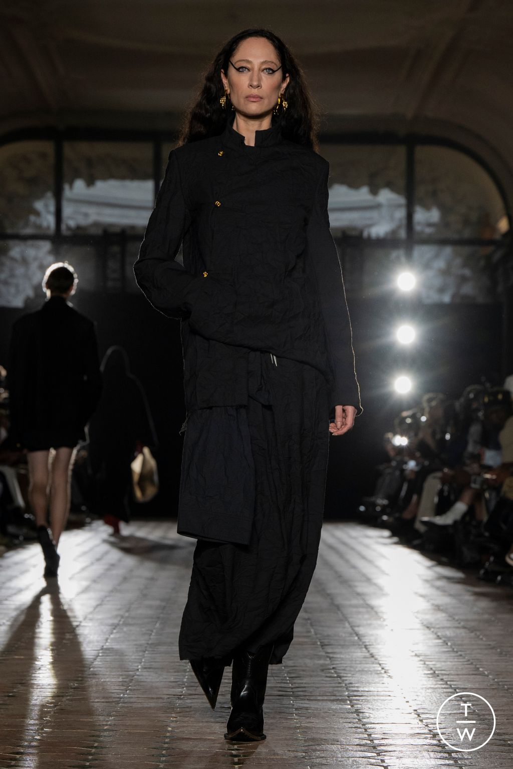 Fashion Week Paris Spring-Summer 2025 look 25 from the Sankuanz collection menswear