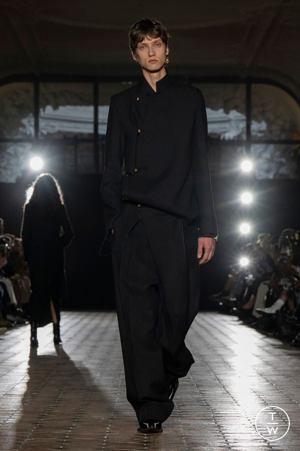Fashion Week Paris Spring-Summer 2025 look 26 from the Sankuanz collection menswear