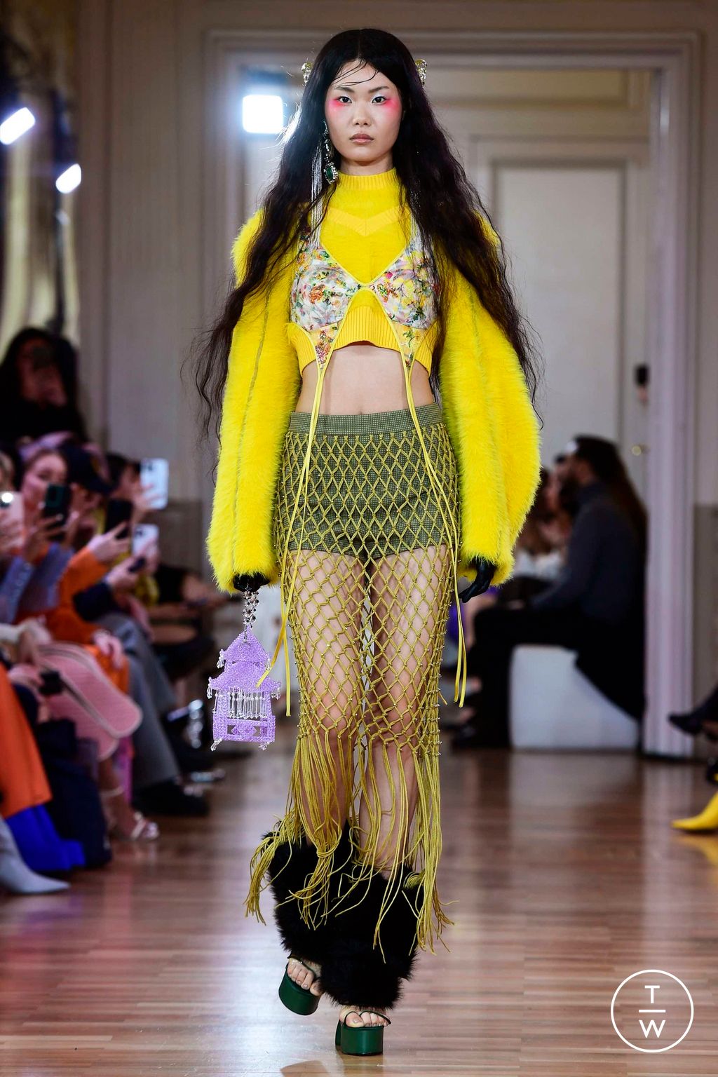 Fashion Week Milan Fall/Winter 2023 look 1 from the SARA WONG collection womenswear