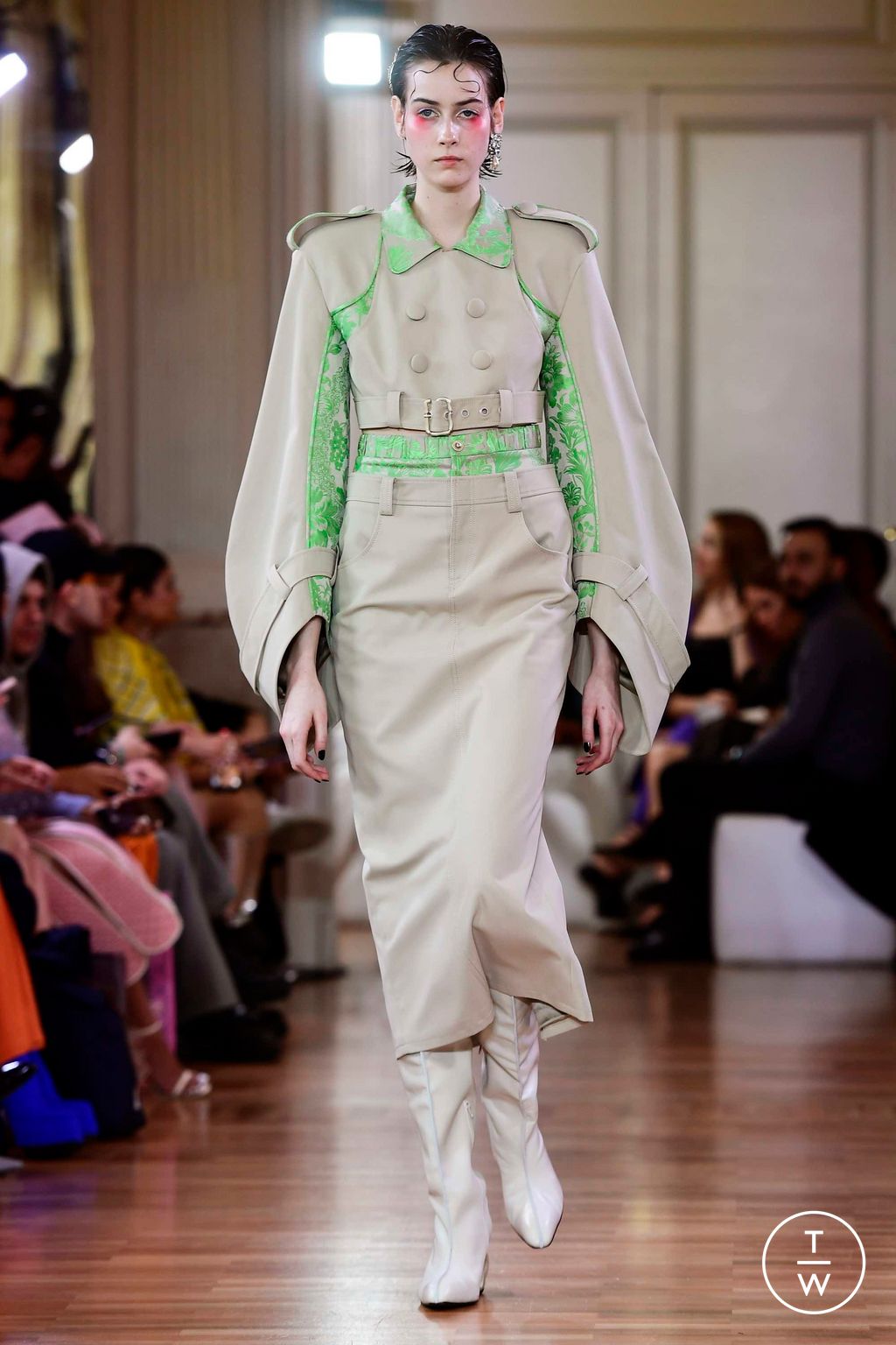 Fashion Week Milan Fall/Winter 2023 look 4 from the SARA WONG collection womenswear