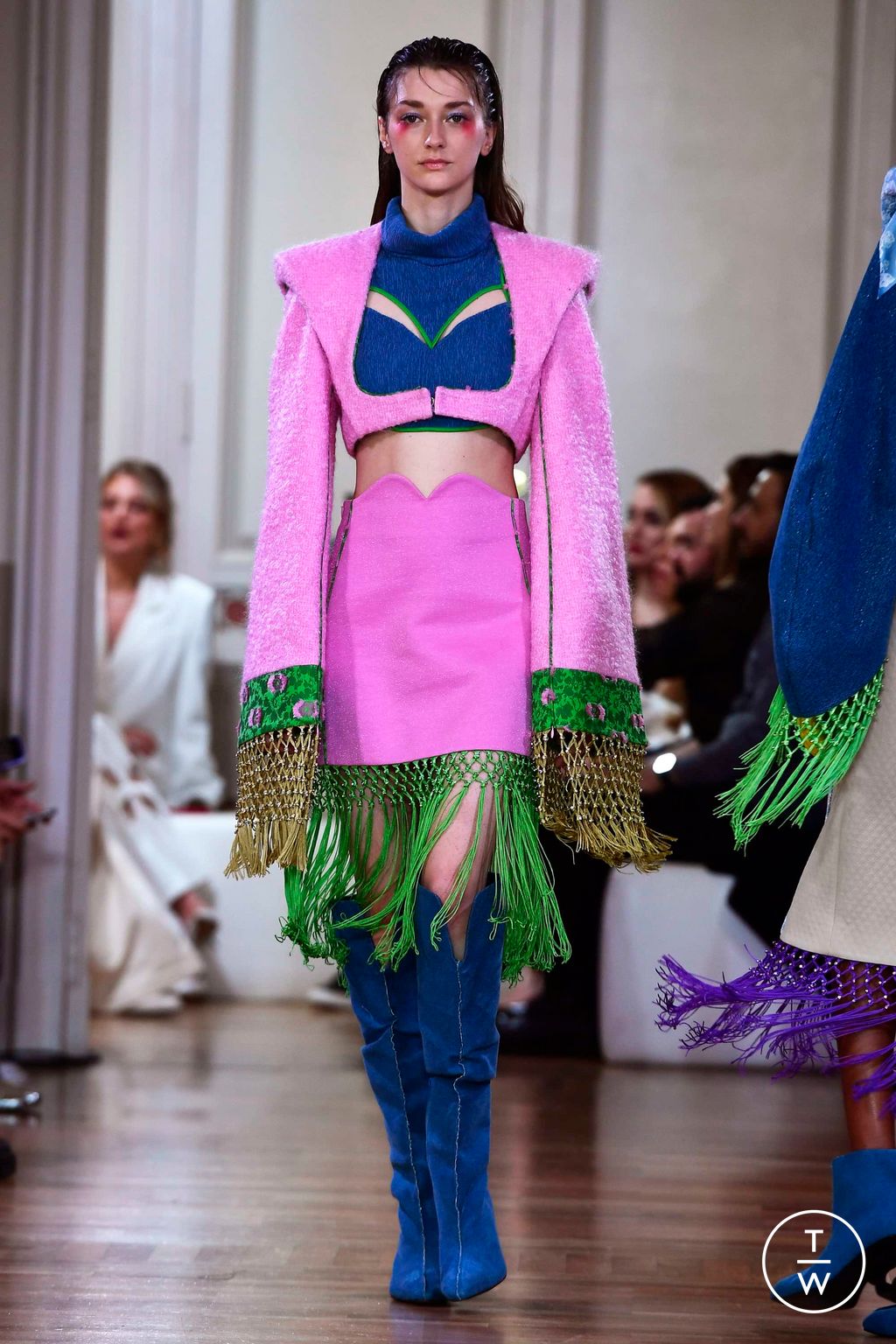 Fashion Week Milan Fall/Winter 2023 look 15 from the SARA WONG collection womenswear