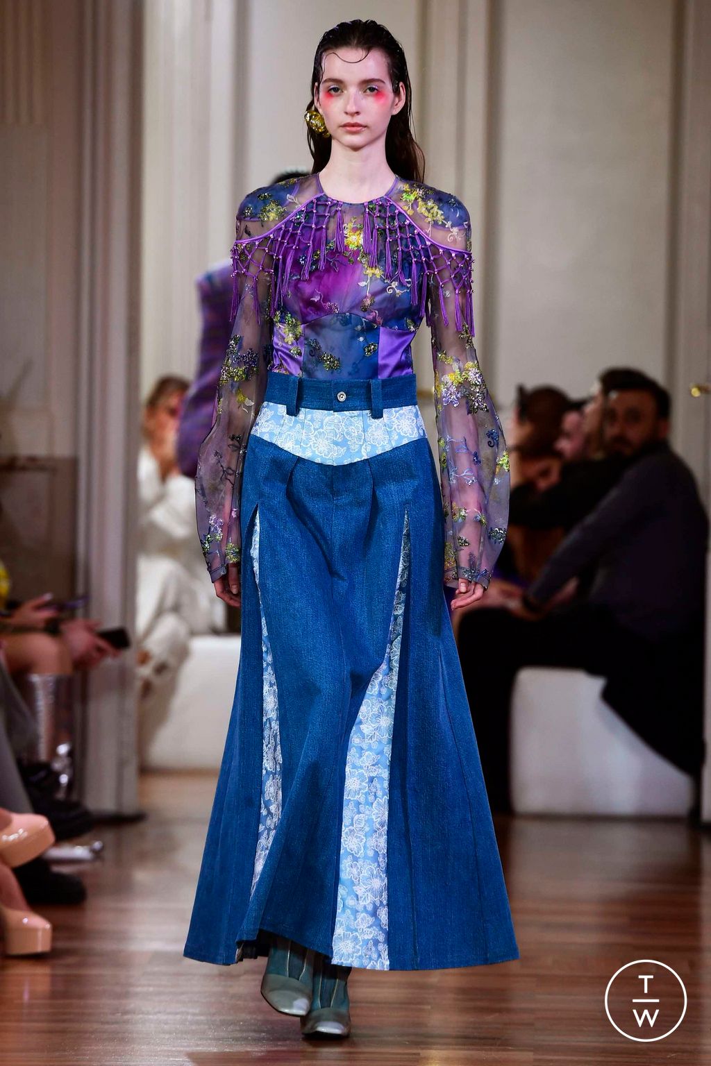 Fashion Week Milan Fall/Winter 2023 look 21 de la collection SARA WONG womenswear