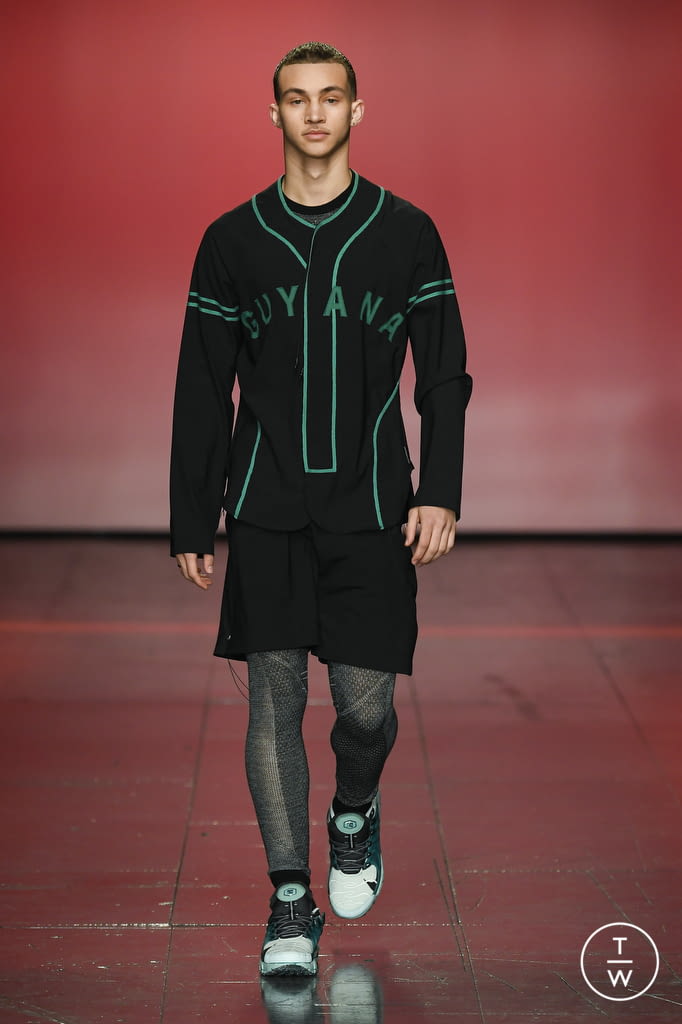 Fashion Week London Fall/Winter 2022 look 4 from the Saul Nash collection 男装