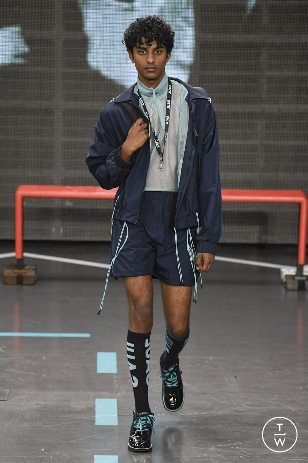 Fashion Week London Spring/Summer 2022 look 7 from the Saul Nash collection menswear