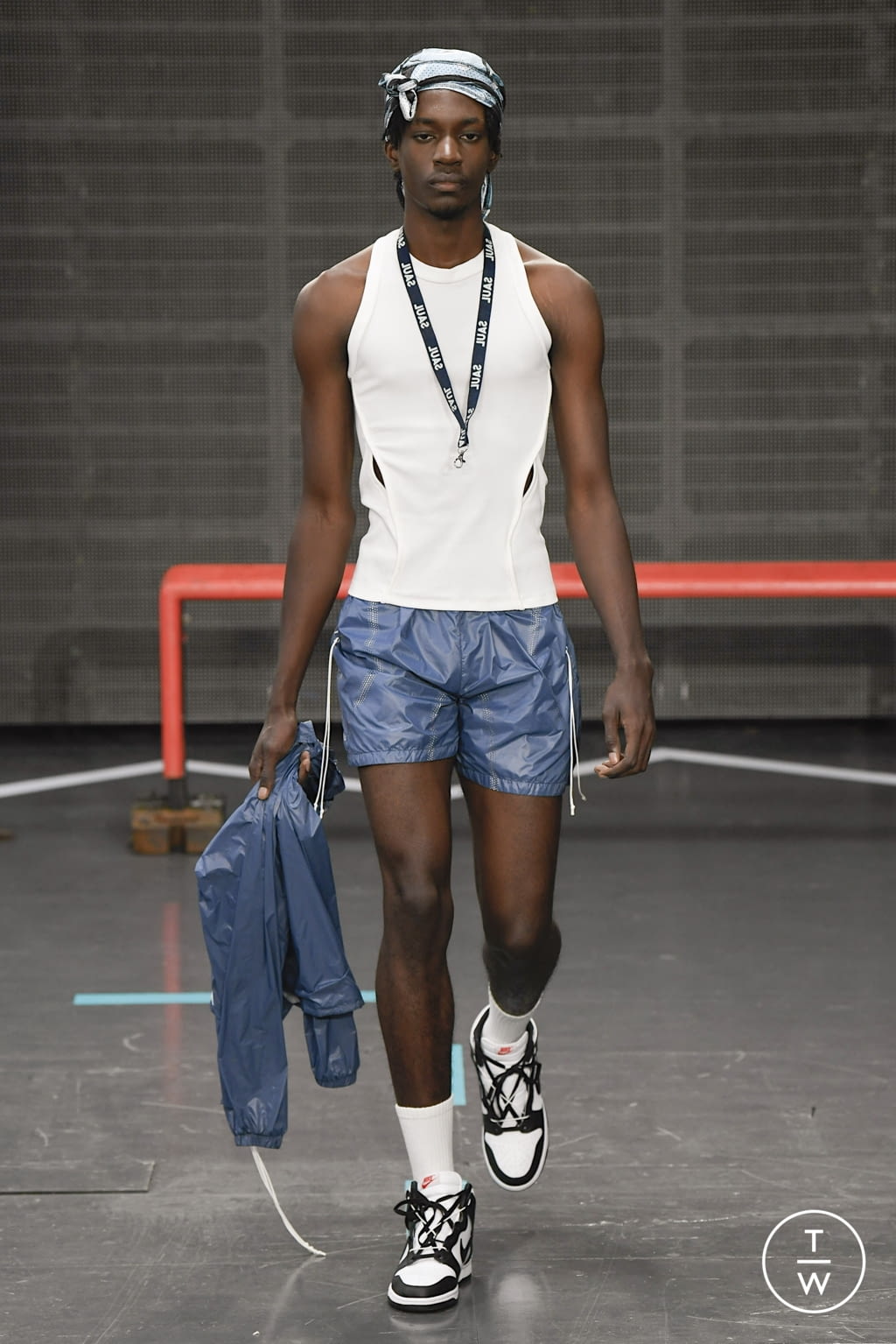 Fashion Week London Spring/Summer 2022 look 12 from the Saul Nash collection 男装