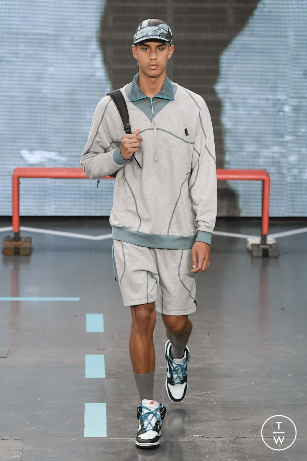 Fashion Week London Spring/Summer 2022 look 17 from the Saul Nash collection menswear