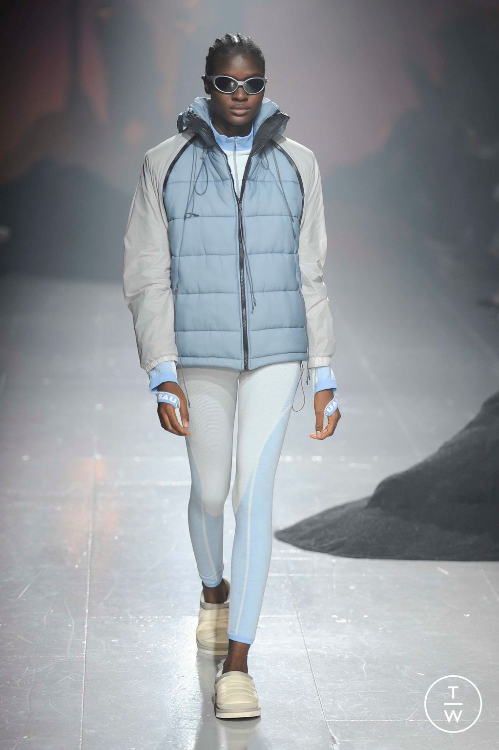 Fashion Week London Fall/Winter 2023 look 11 from the Saul Nash collection menswear