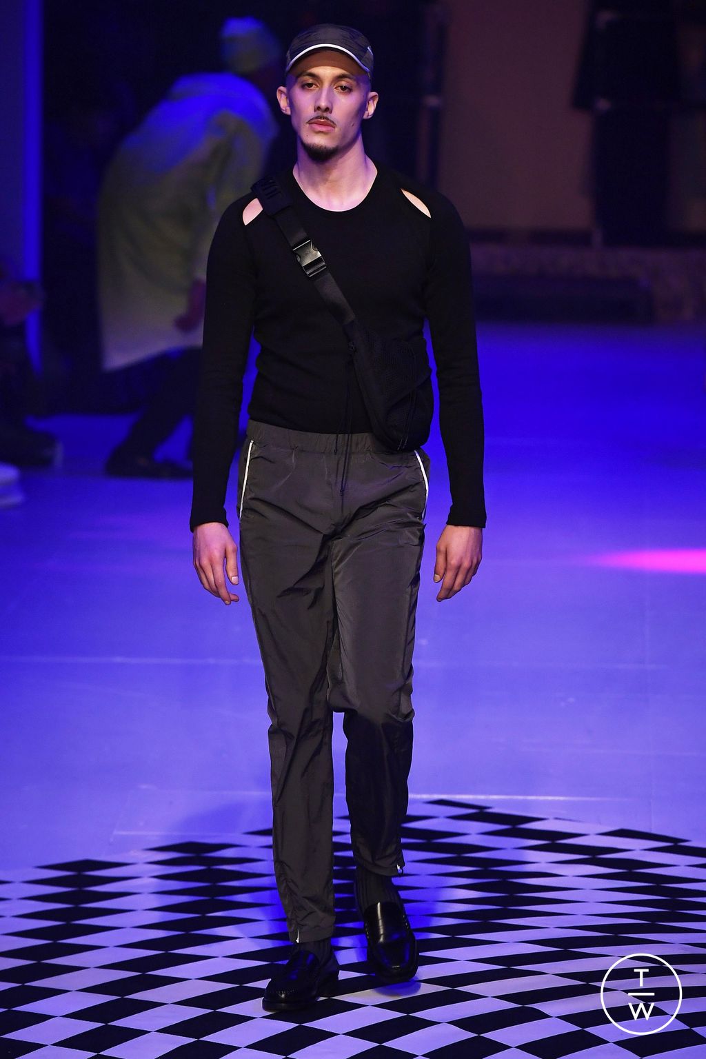 Fashion Week London Fall/Winter 2024 look 9 from the Saul Nash collection 女装