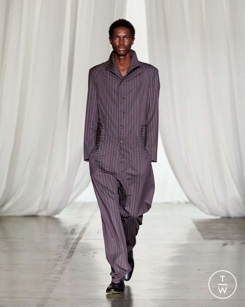 Fashion Week Milan Fall/Winter 2026 look 2 from the Saul Nash collection menswear