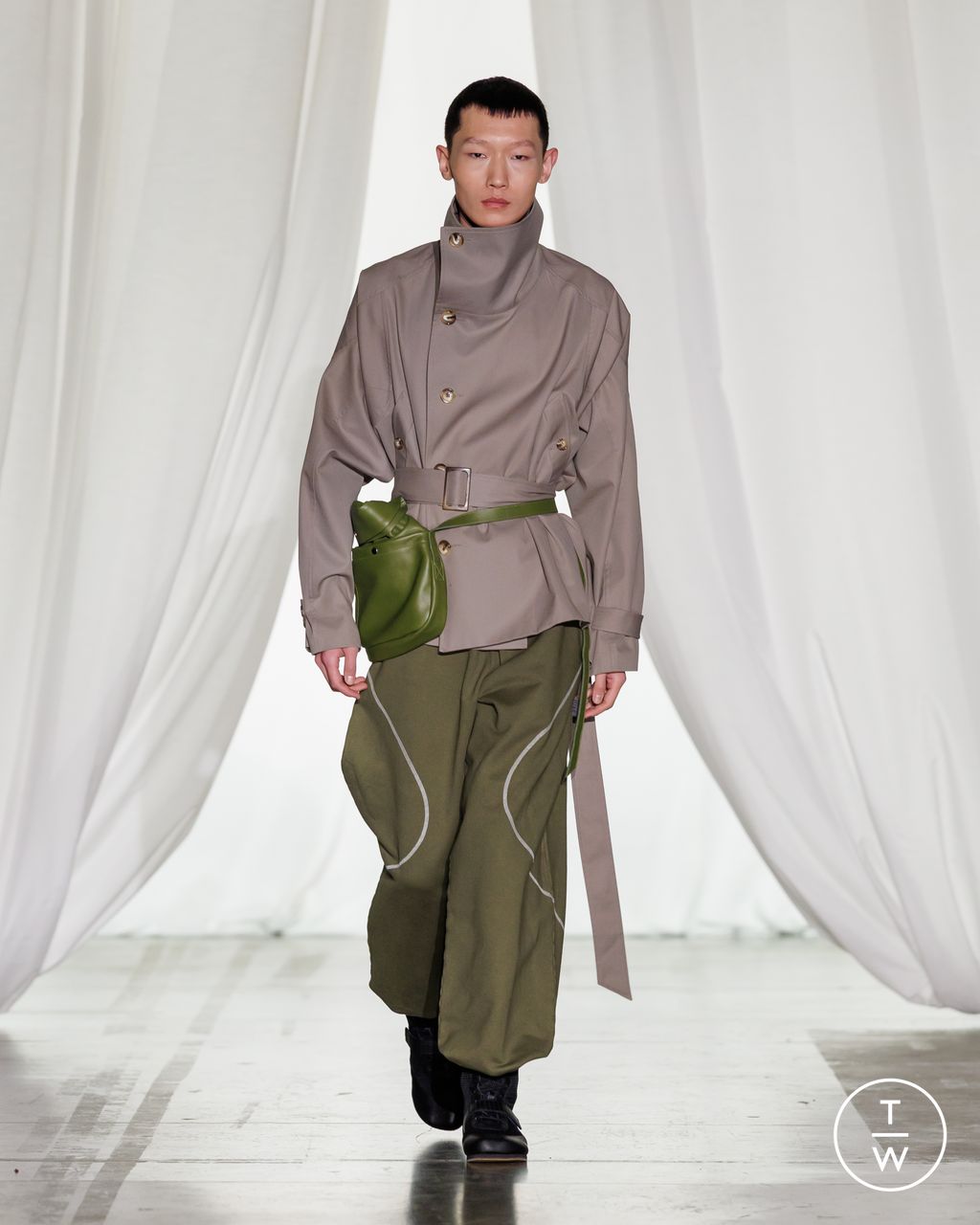 Fashion Week Milan Fall/Winter 2026 look 9 from the Saul Nash collection menswear