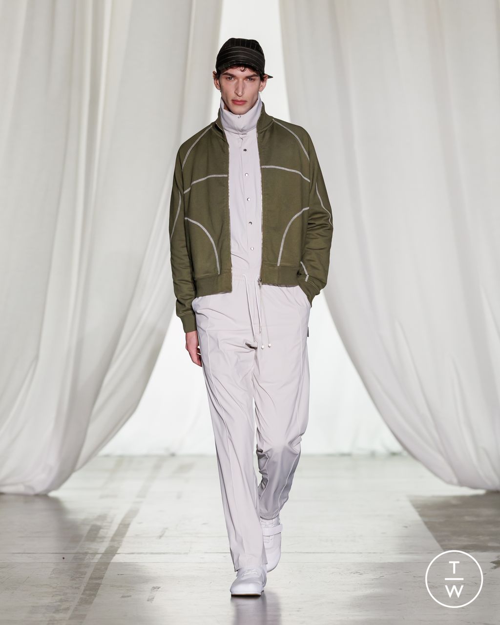 Fashion Week Milan Fall/Winter 2026 look 12 from the Saul Nash collection menswear