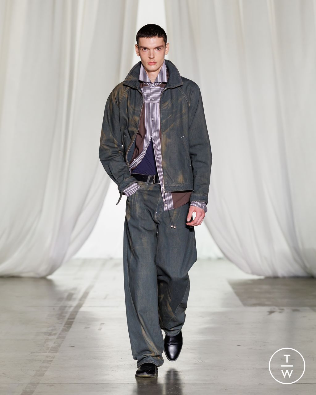 Fashion Week Milan Fall/Winter 2026 look 15 from the Saul Nash collection menswear