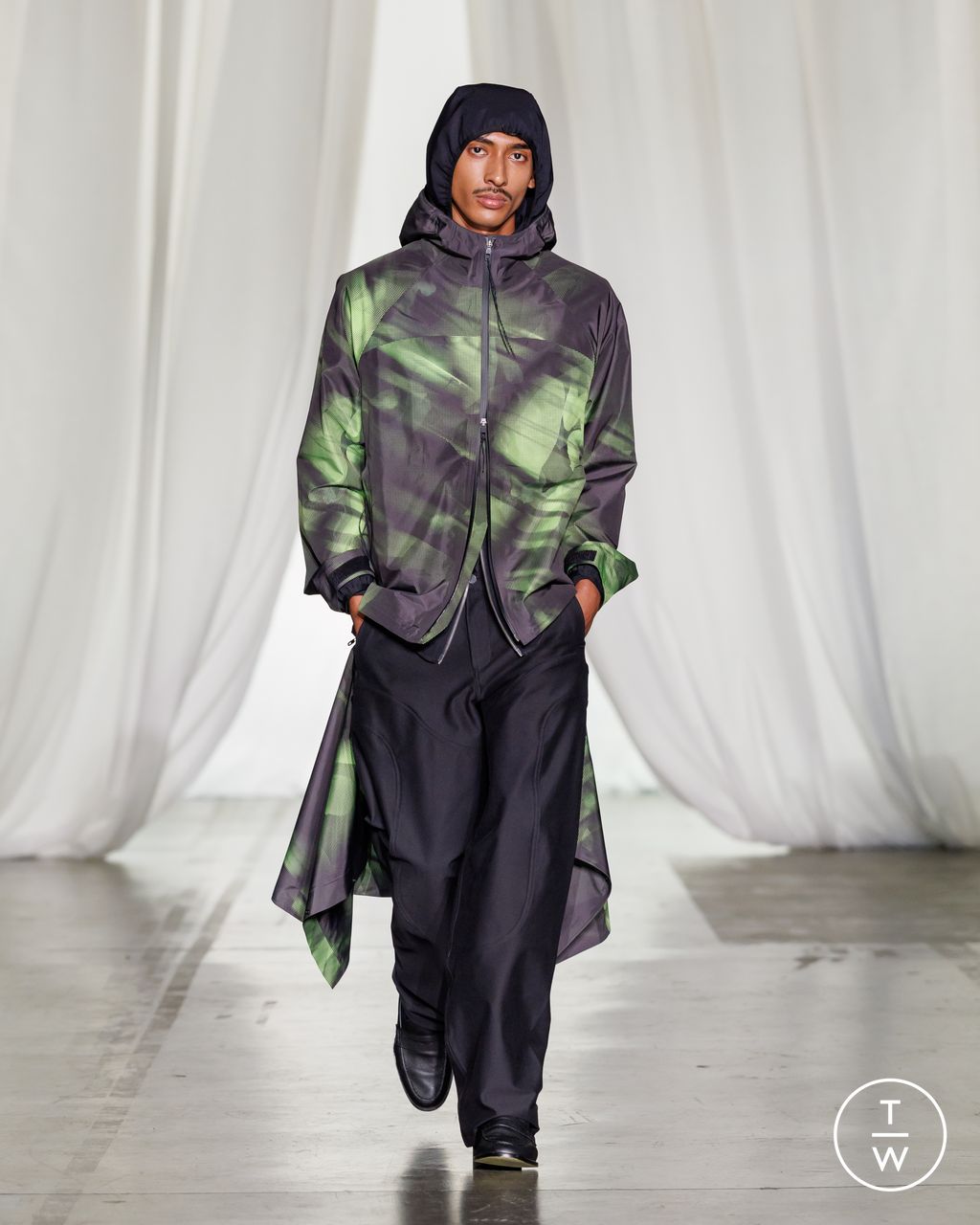 Fashion Week Milan Fall/Winter 2026 look 20 from the Saul Nash collection menswear