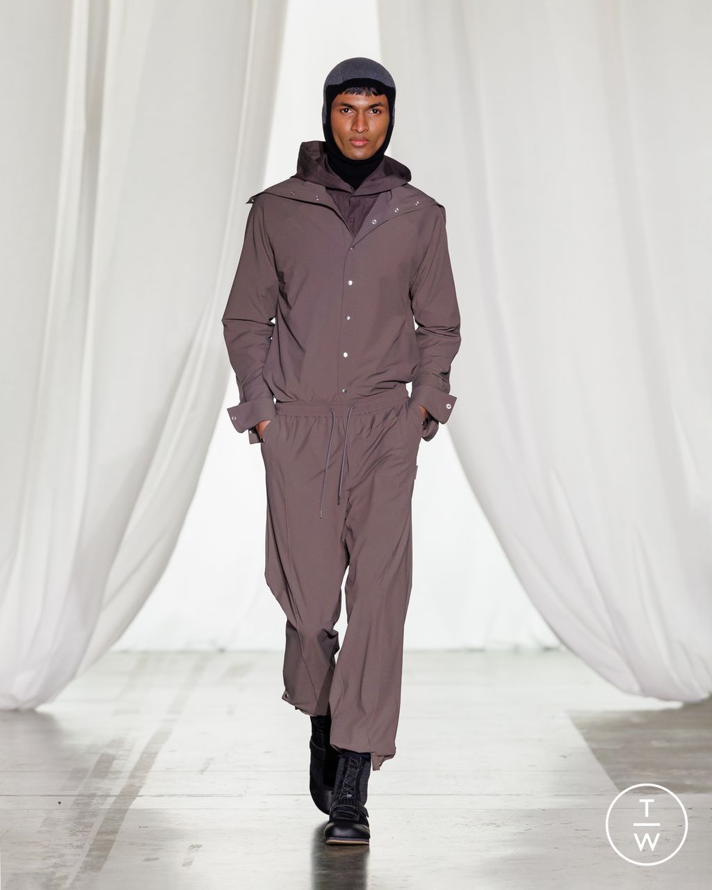 Fashion Week Milan Fall/Winter 2026 look 23 from the Saul Nash collection menswear