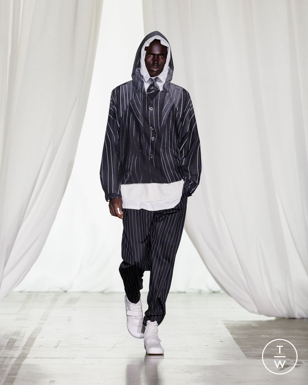 Fashion Week Milan Fall/Winter 2026 look 25 from the Saul Nash collection menswear