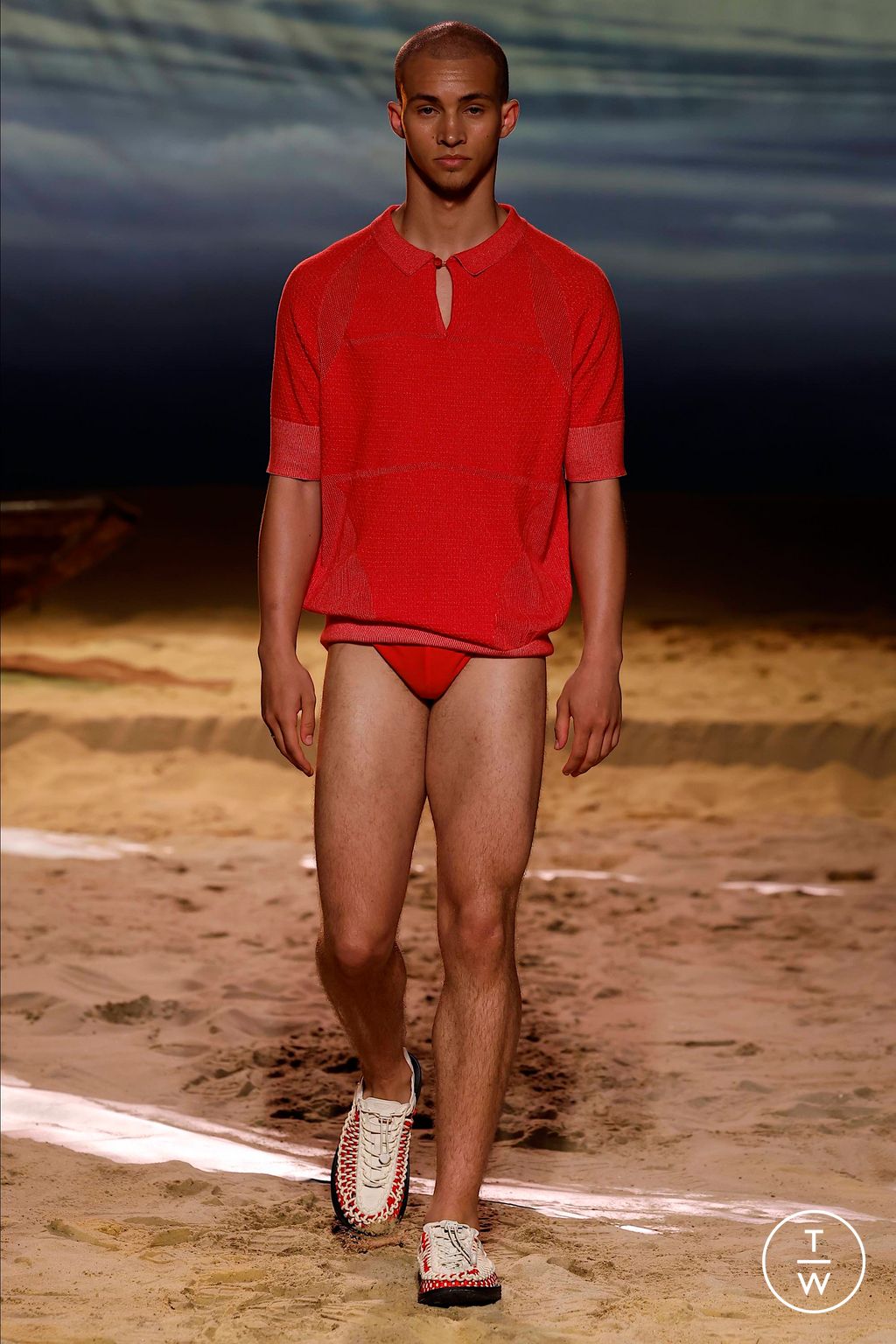 Fashion Week London Spring/Summer 2024 look 2 from the Saul Nash collection menswear
