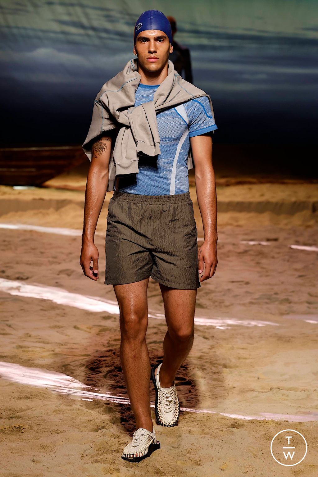 Fashion Week London Spring/Summer 2024 look 5 from the Saul Nash collection menswear