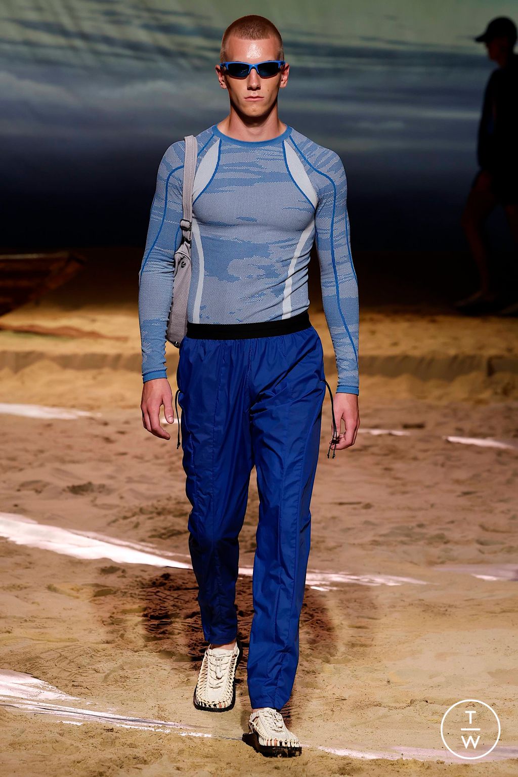 Fashion Week London Spring/Summer 2024 look 6 from the Saul Nash collection menswear
