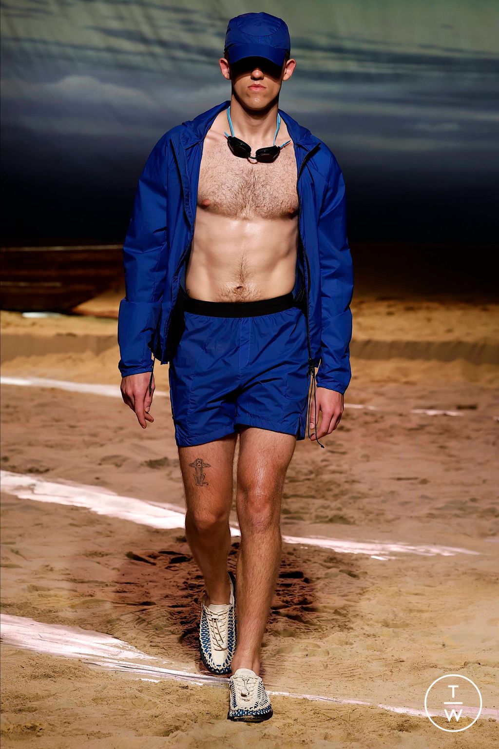Fashion Week London Spring/Summer 2024 look 7 from the Saul Nash collection menswear
