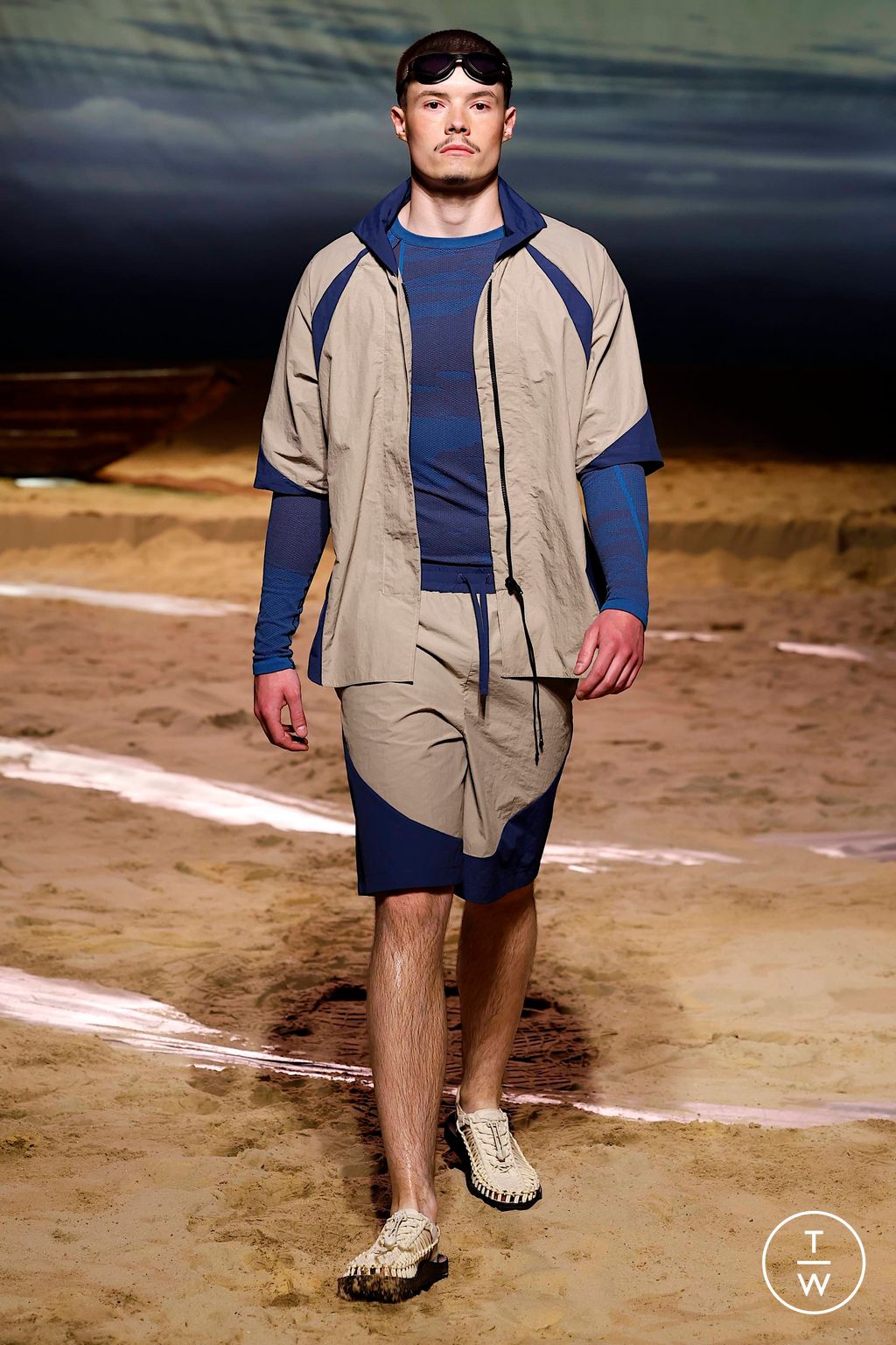 Fashion Week London Spring/Summer 2024 look 11 from the Saul Nash collection menswear