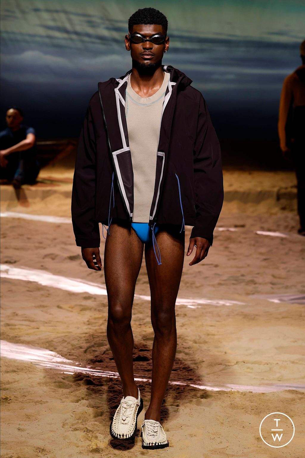 Fashion Week London Spring/Summer 2024 look 15 from the Saul Nash collection menswear