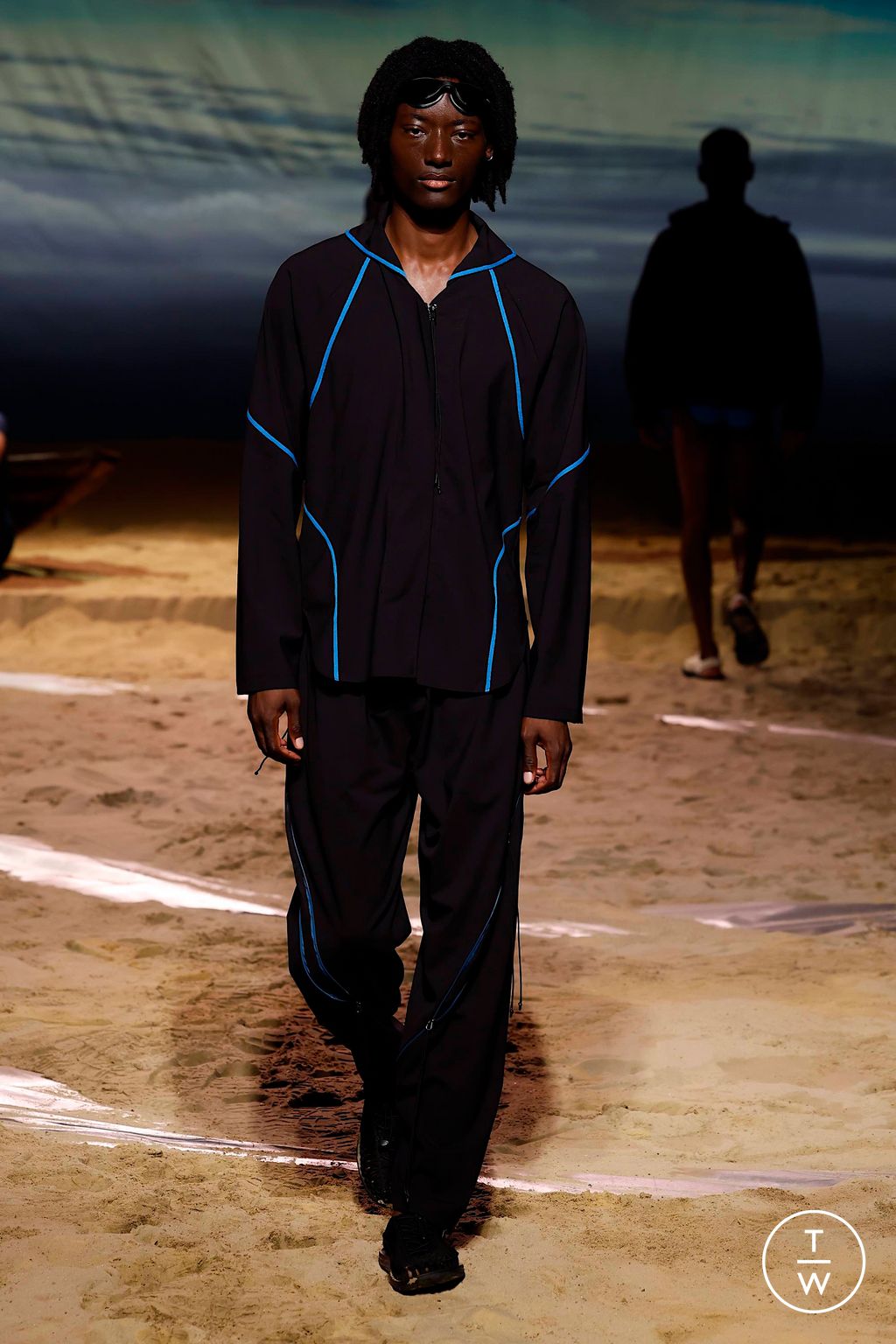 Fashion Week London Spring/Summer 2024 look 16 from the Saul Nash collection menswear