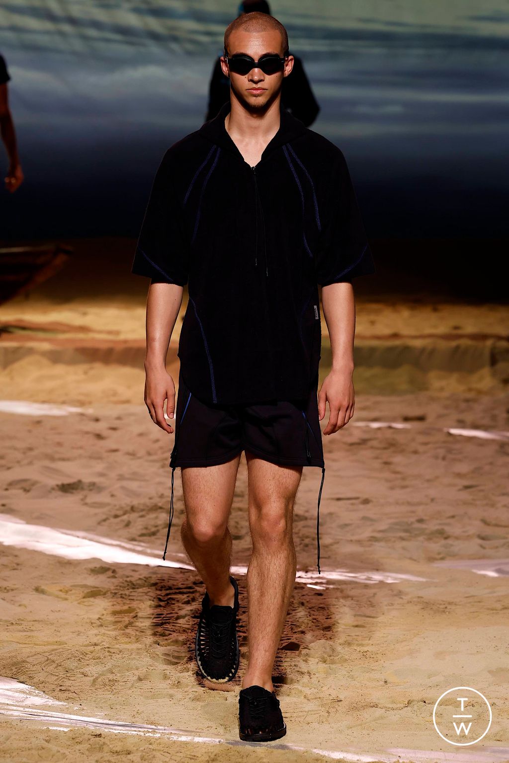 Fashion Week London Spring/Summer 2024 look 17 from the Saul Nash collection menswear