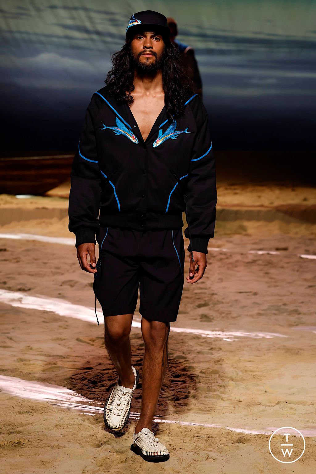 Fashion Week London Spring/Summer 2024 look 18 from the Saul Nash collection menswear