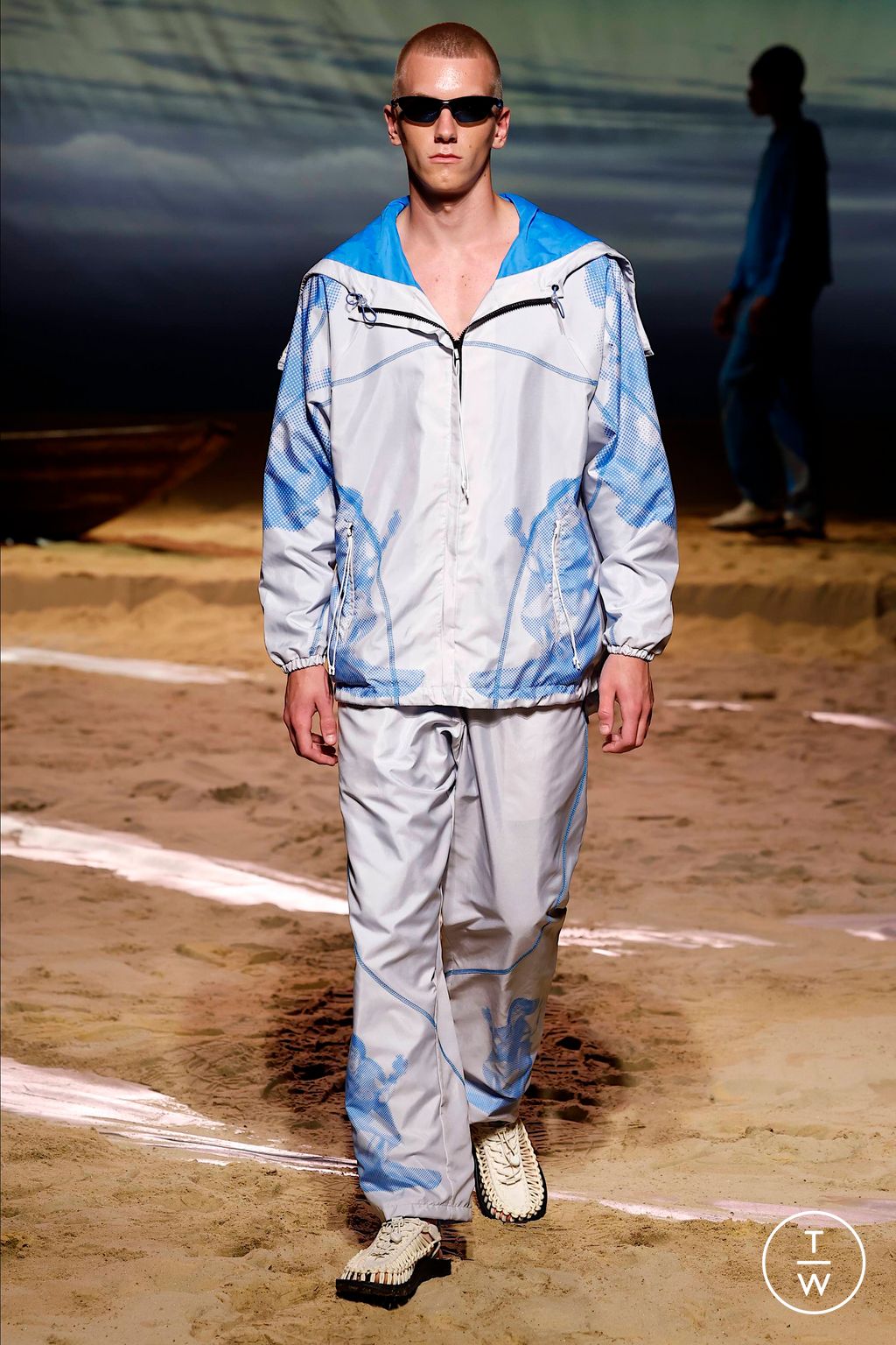 Fashion Week London Spring/Summer 2024 look 19 from the Saul Nash collection 男装