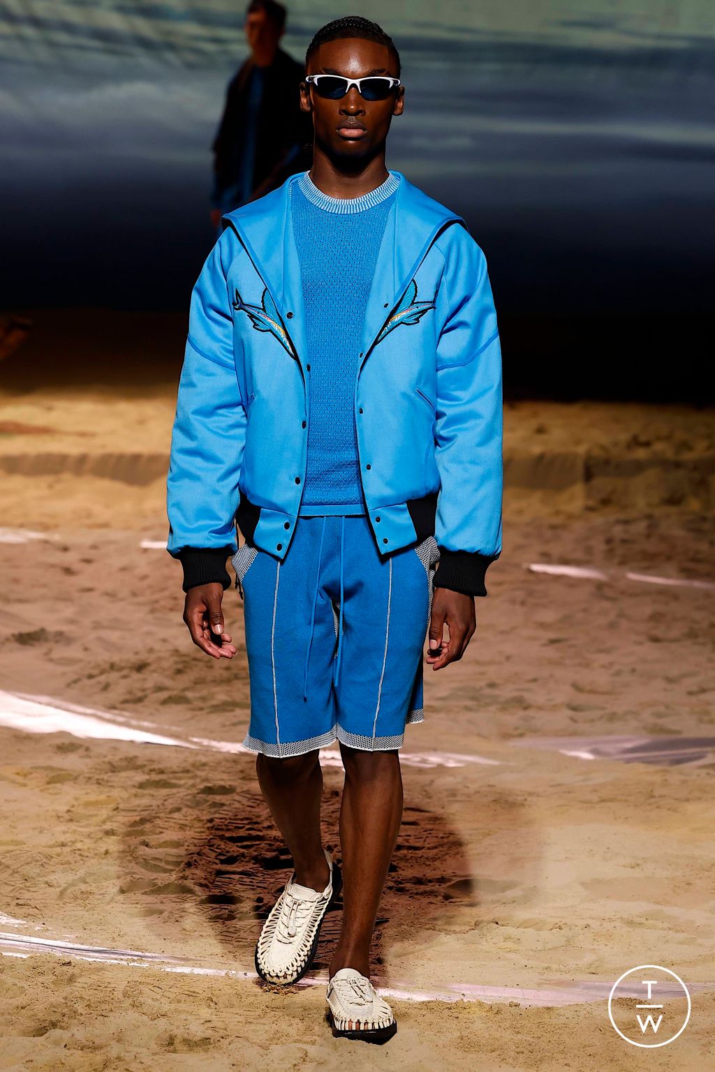 Fashion Week London Spring/Summer 2024 look 21 from the Saul Nash collection menswear
