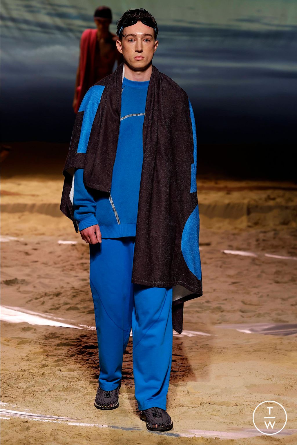 Fashion Week London Spring/Summer 2024 look 22 from the Saul Nash collection 男装