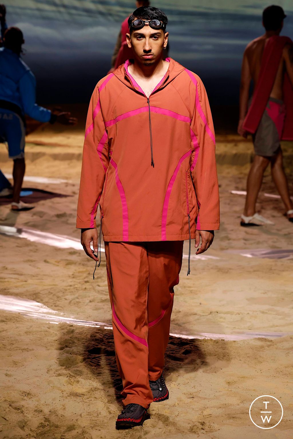 Fashion Week London Spring/Summer 2024 look 24 from the Saul Nash collection menswear