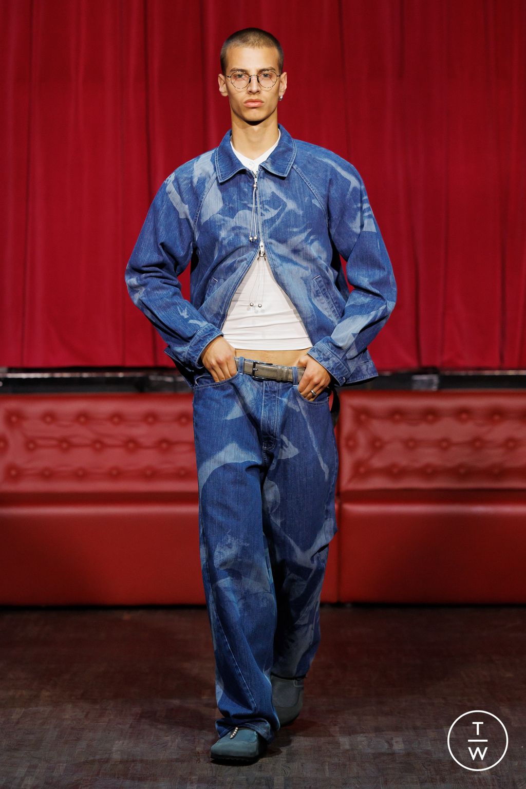 Fashion Week Milan Spring/Summer 2026 look 5 from the Saul Nash collection menswear