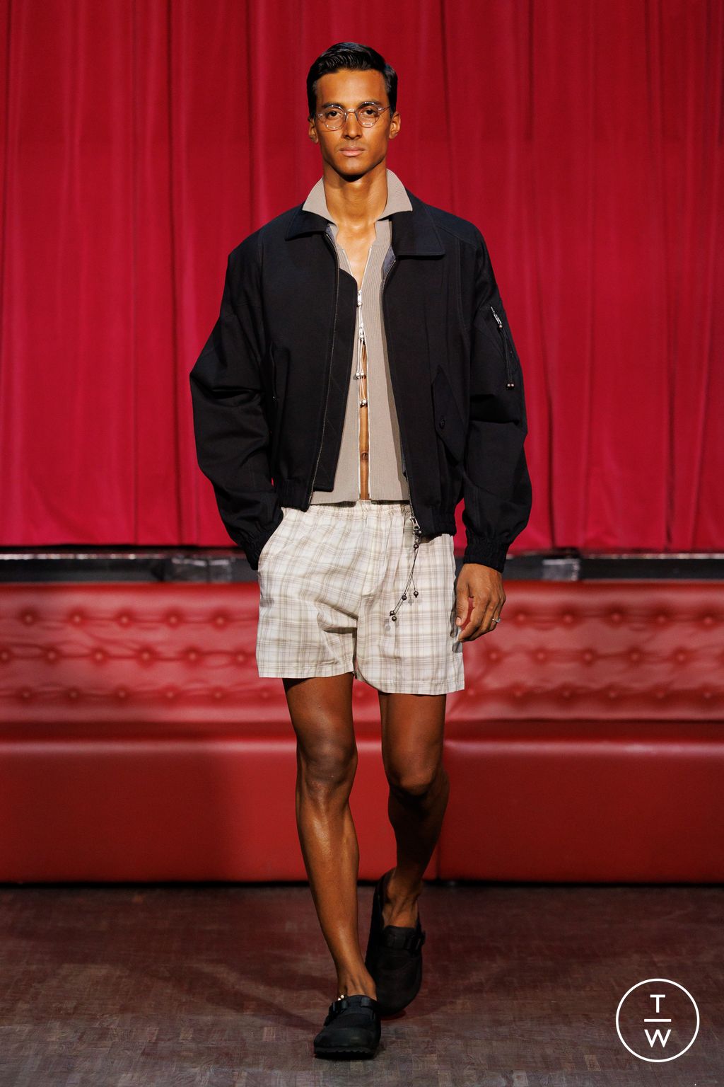 Fashion Week Milan Spring/Summer 2026 look 11 from the Saul Nash collection menswear
