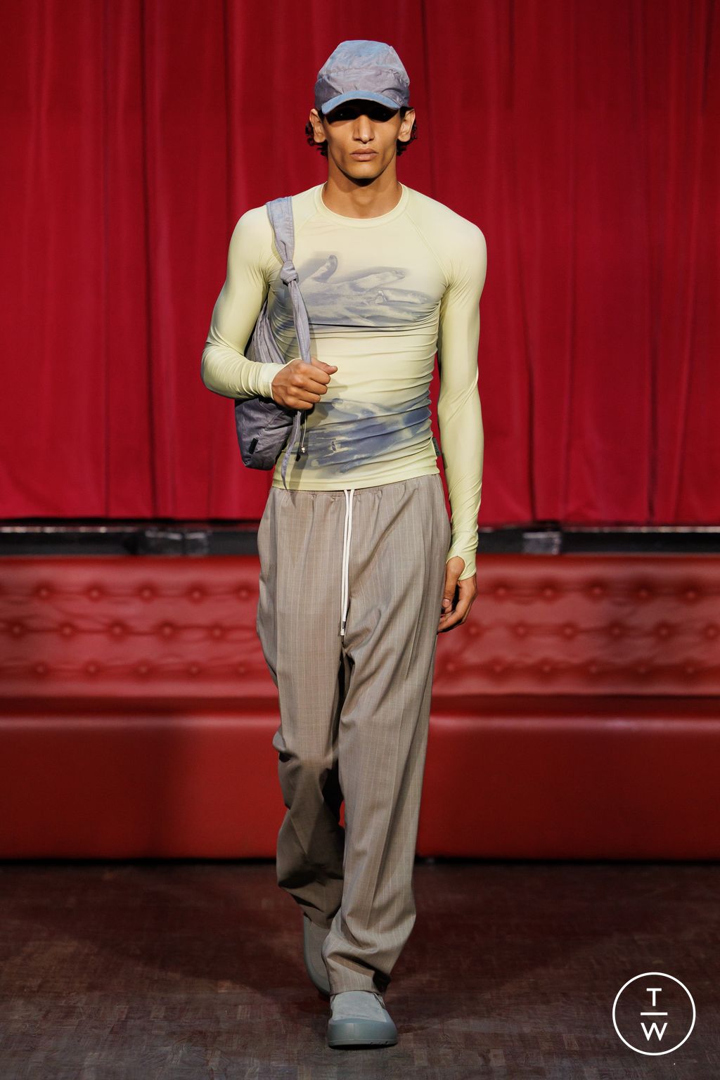 Fashion Week Milan Spring/Summer 2026 look 19 from the Saul Nash collection 男装