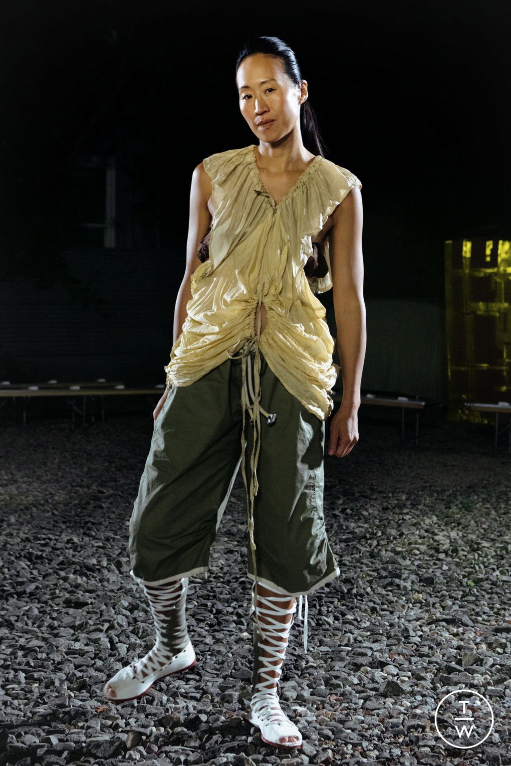 Fashion Week New York Spring/Summer 2026 look 20 from the SC103 collection womenswear
