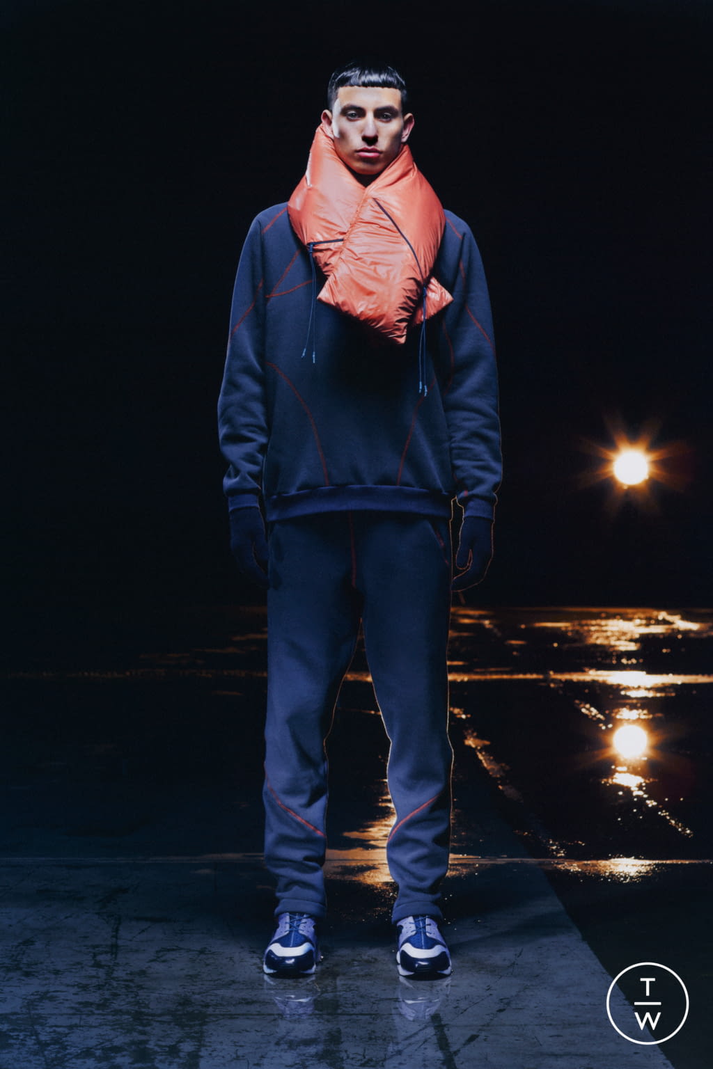 Fashion Week London Fall/Winter 2021 look 4 from the Saul Nash collection menswear