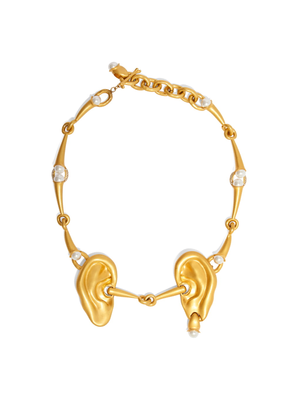 Fashion Week Paris Spring/Summer 2022 look 65 from the Schiaparelli collection womenswear accessories