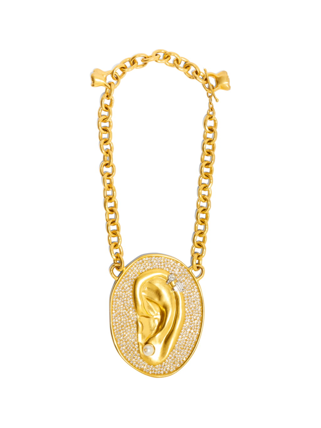 Fashion Week Paris Spring/Summer 2022 look 71 from the Schiaparelli collection womenswear accessories