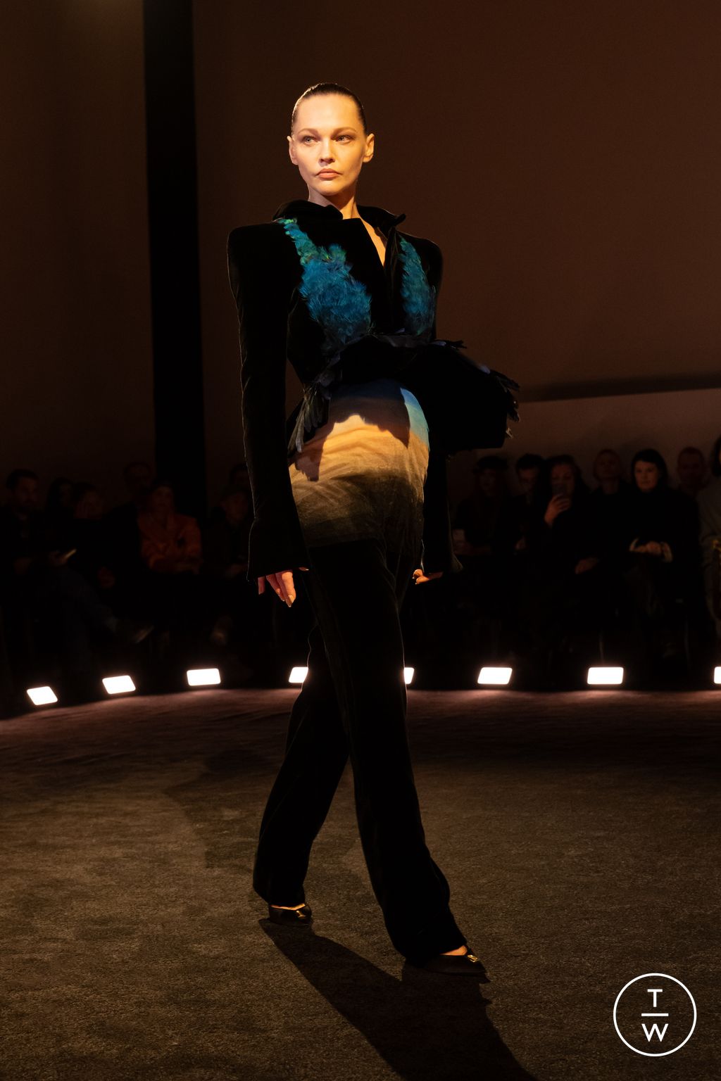 Fashion Week Paris Spring/Summer 2026 look 22 from the Schiaparelli collection couture