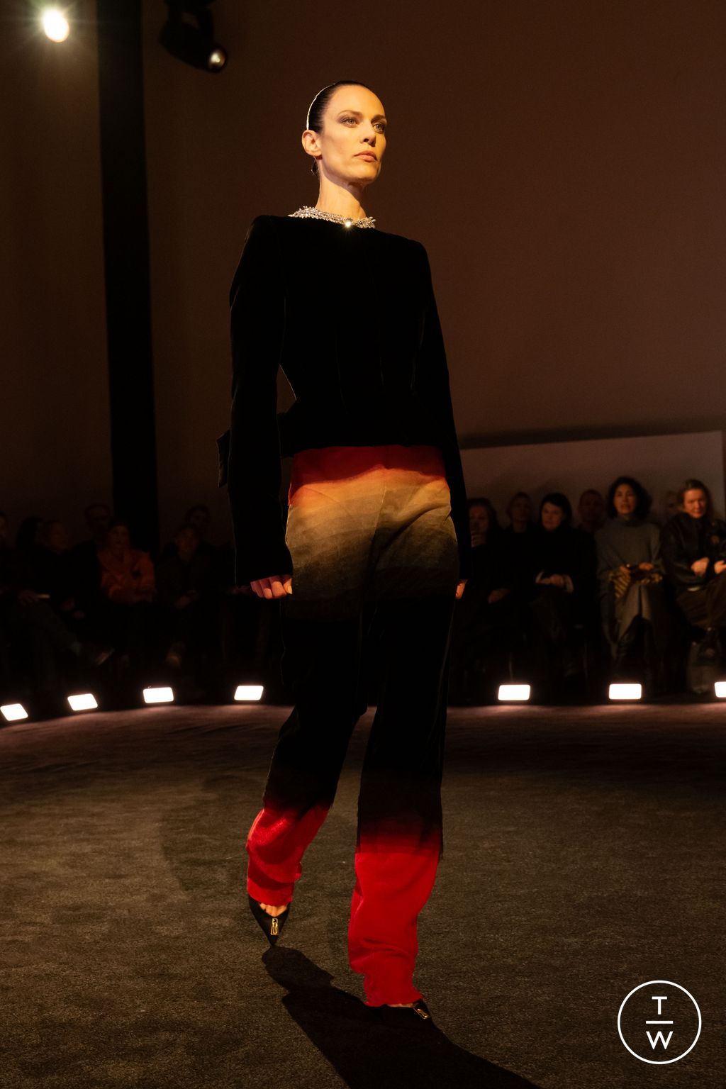 Fashion Week Paris Spring/Summer 2026 look 23 from the Schiaparelli collection couture