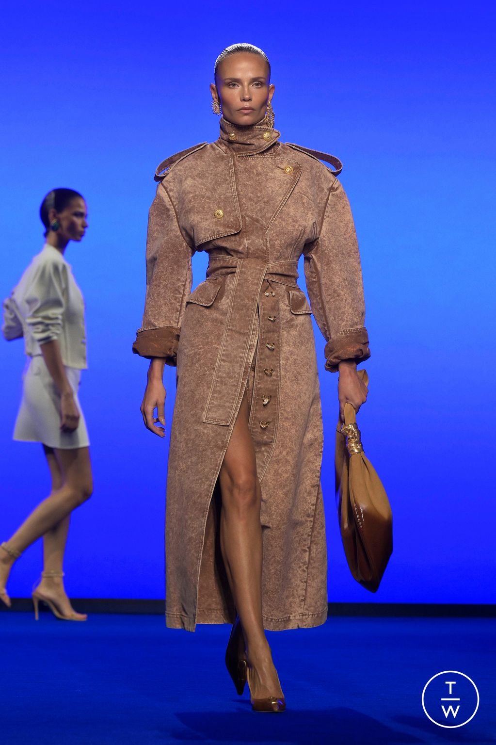 Fashion Week Paris Spring/Summer 2025 look 29 from the Schiaparelli collection womenswear