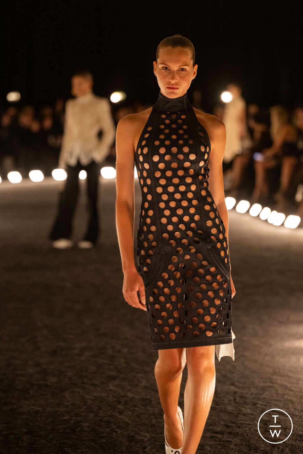 Fashion Week Paris Spring/Summer 2026 look 8 from the Schiaparelli collection 女装