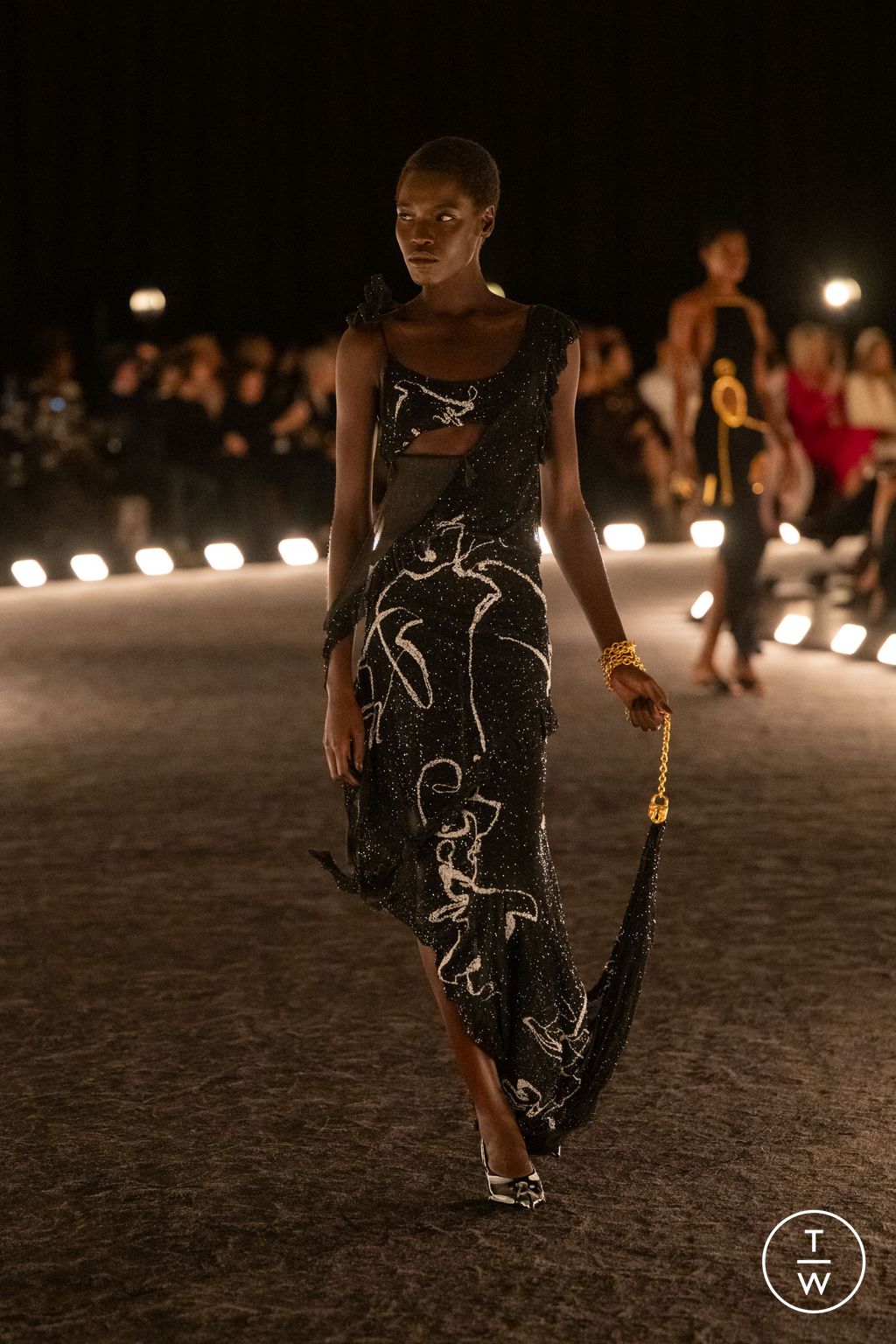 Fashion Week Paris Spring/Summer 2026 look 36 from the Schiaparelli collection 女装