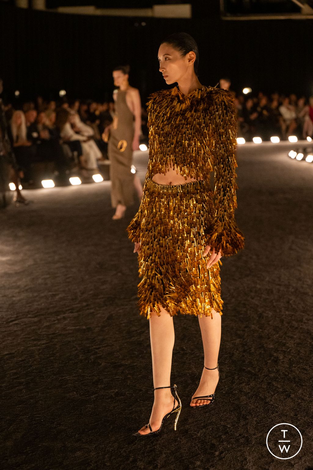 Fashion Week Paris Spring/Summer 2026 look 38 from the Schiaparelli collection womenswear